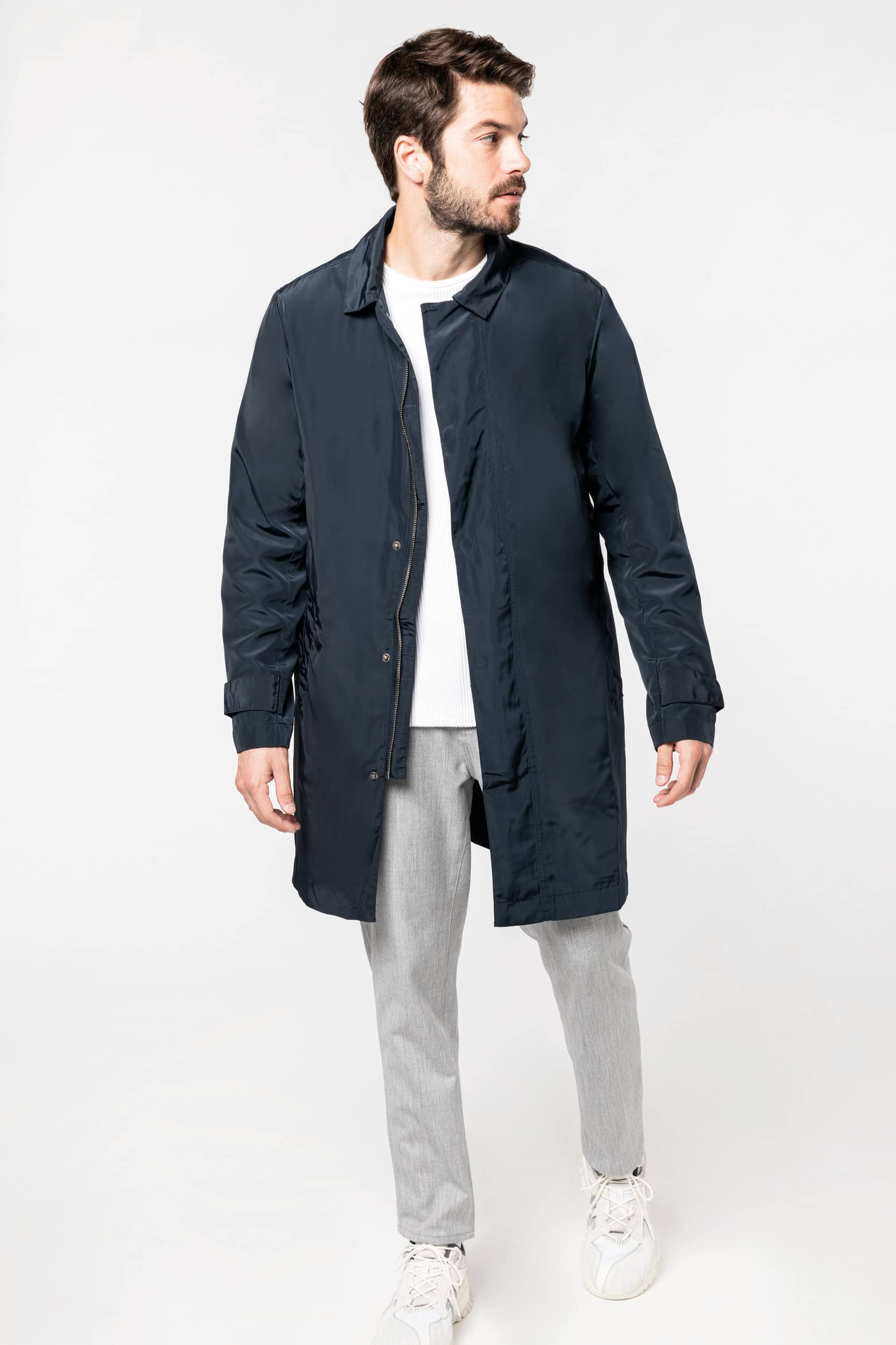 Leichter Herren-Trenchcoat