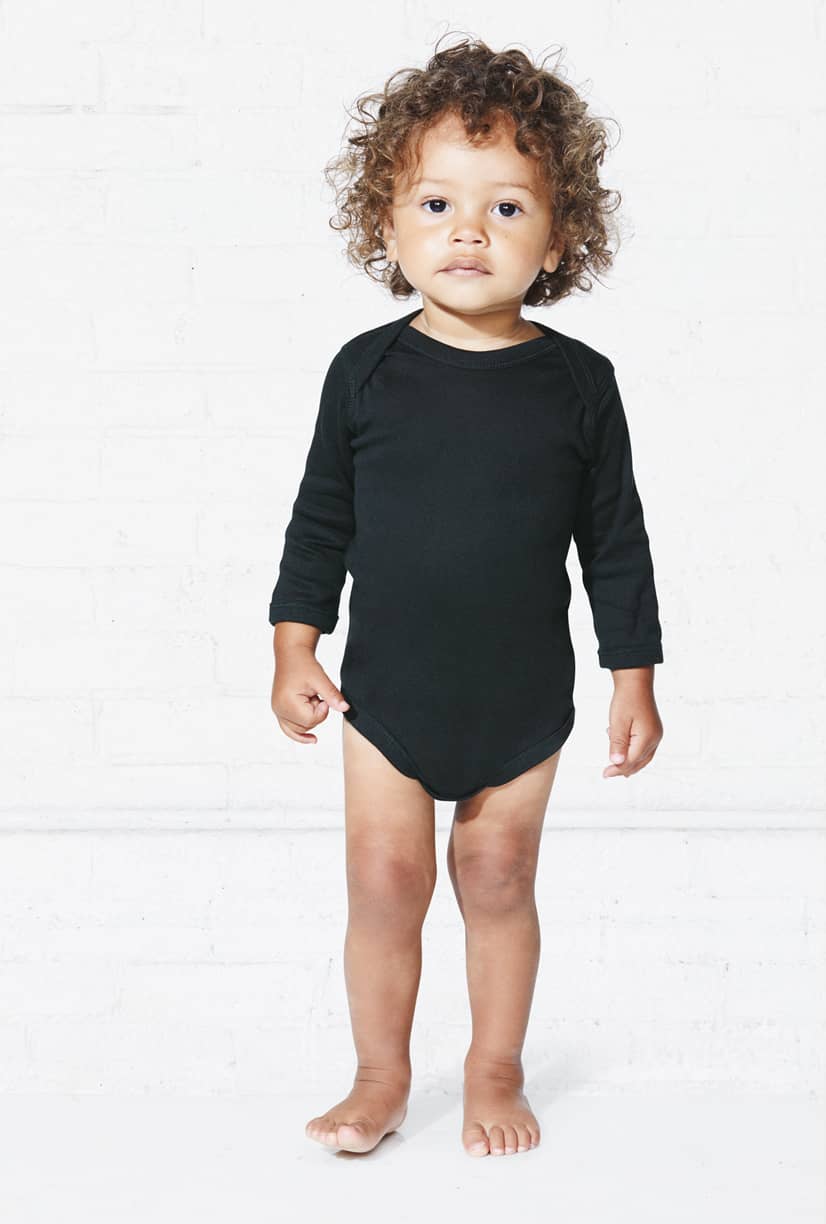 Infant Fine Jersey Long Sleeve Bodysuit
