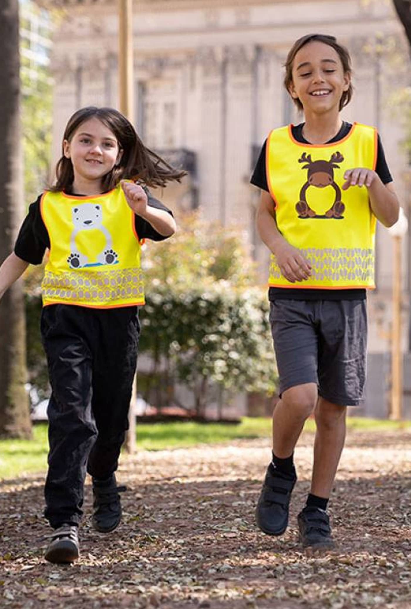 Children's Safety Vest Funtastic Wildlife CO² Neutral