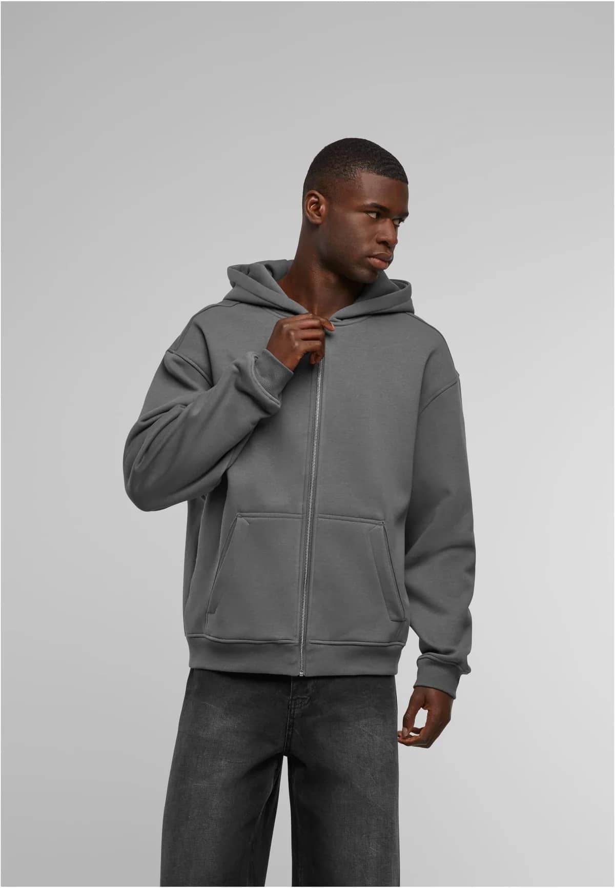 Oversized Zip Hoody