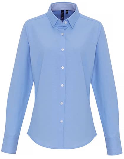 Women´s Cotton Rich Oxford Stripes Shirt