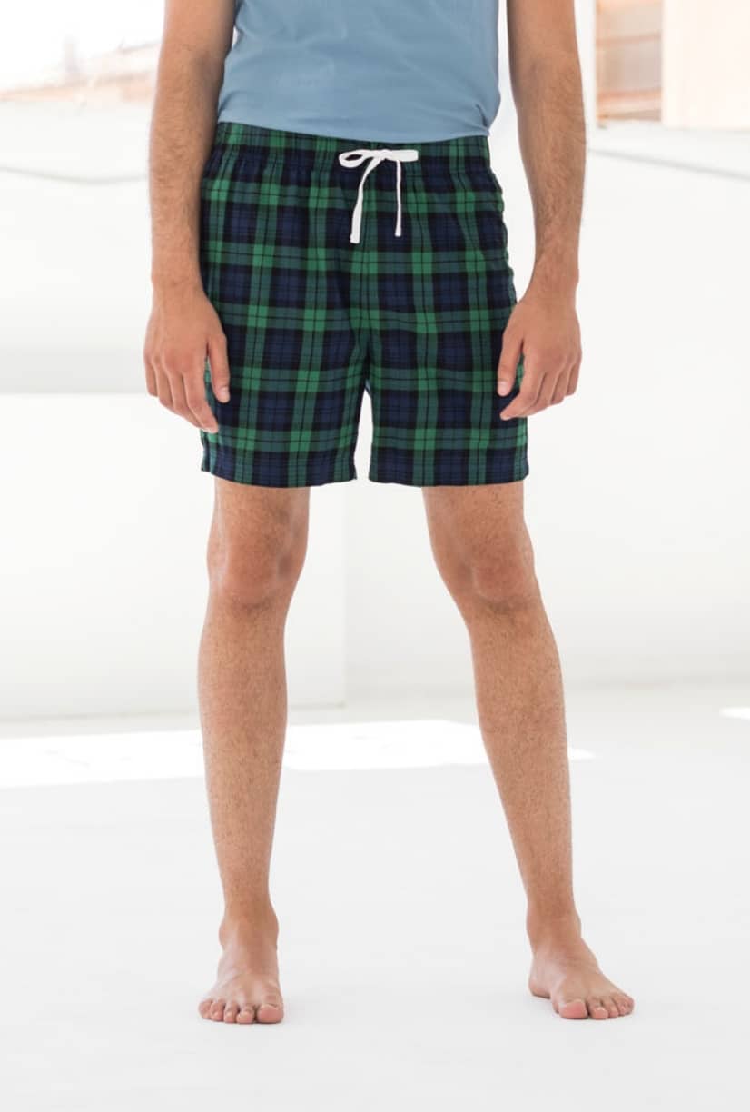 Men´s Tartan Lounge Shorts