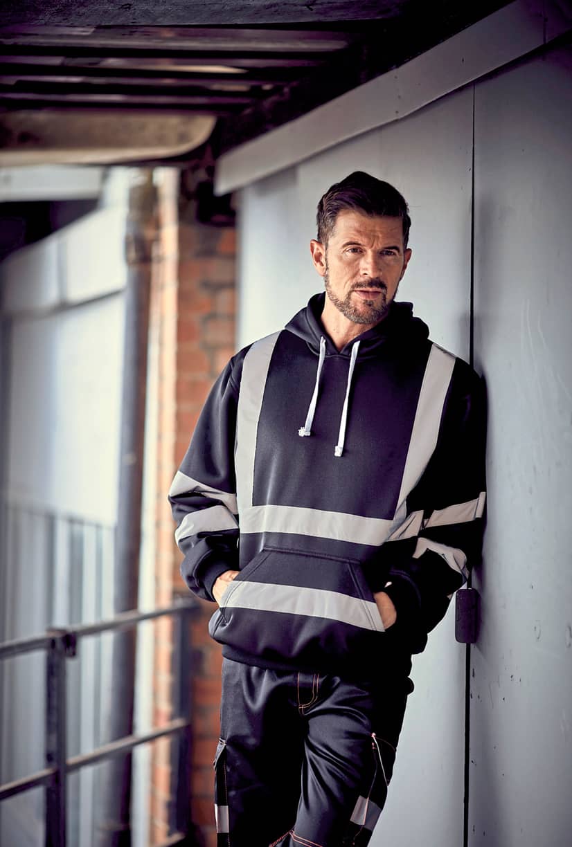 Hi-Vis Pull-Over Hoodie