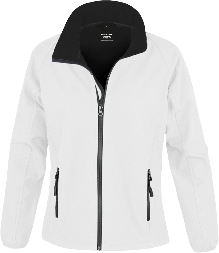 Women´s Printable Softshell Jacket with Recycled Fleece Inner