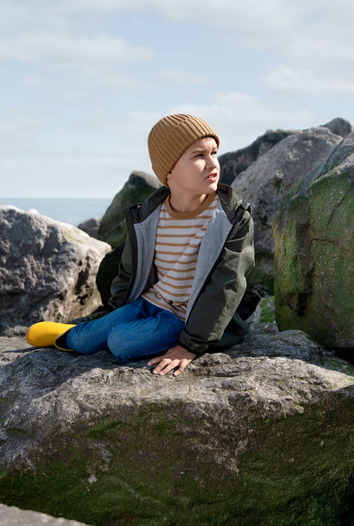 Organic Cotton Kids Beanie