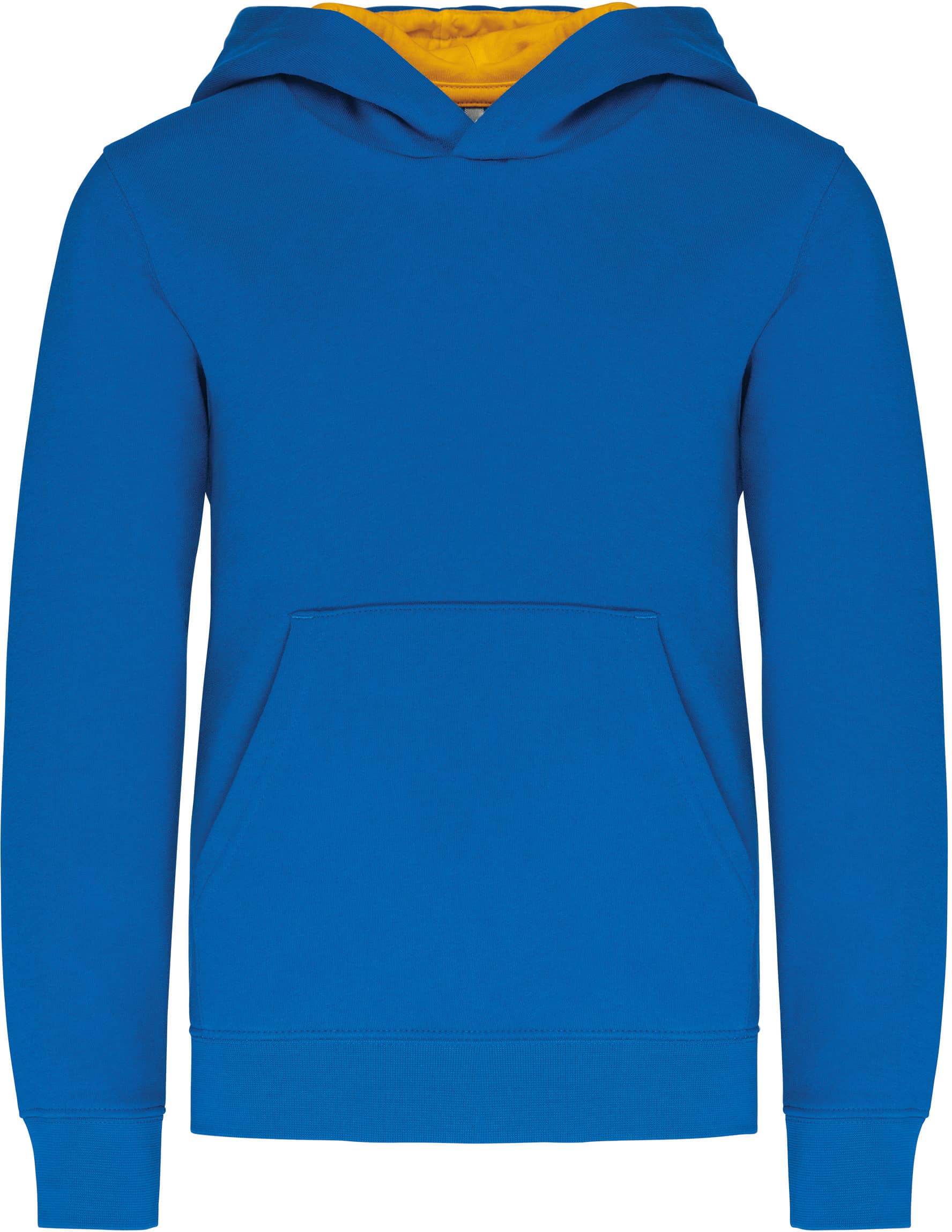 Kinder Kapuzenshirt Bicolor