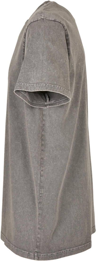 Acid Washed Round Neck Tee