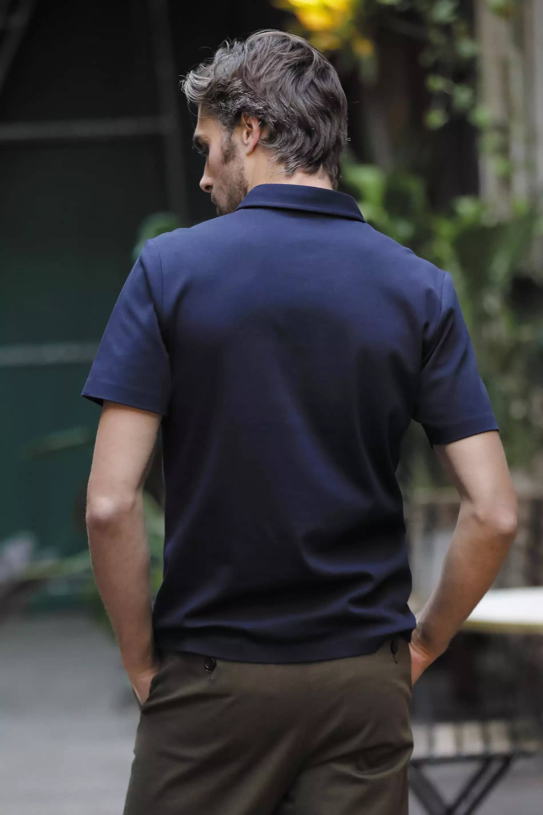 Men´s Mercerised Jersey Polo Shirt Relax Oscar