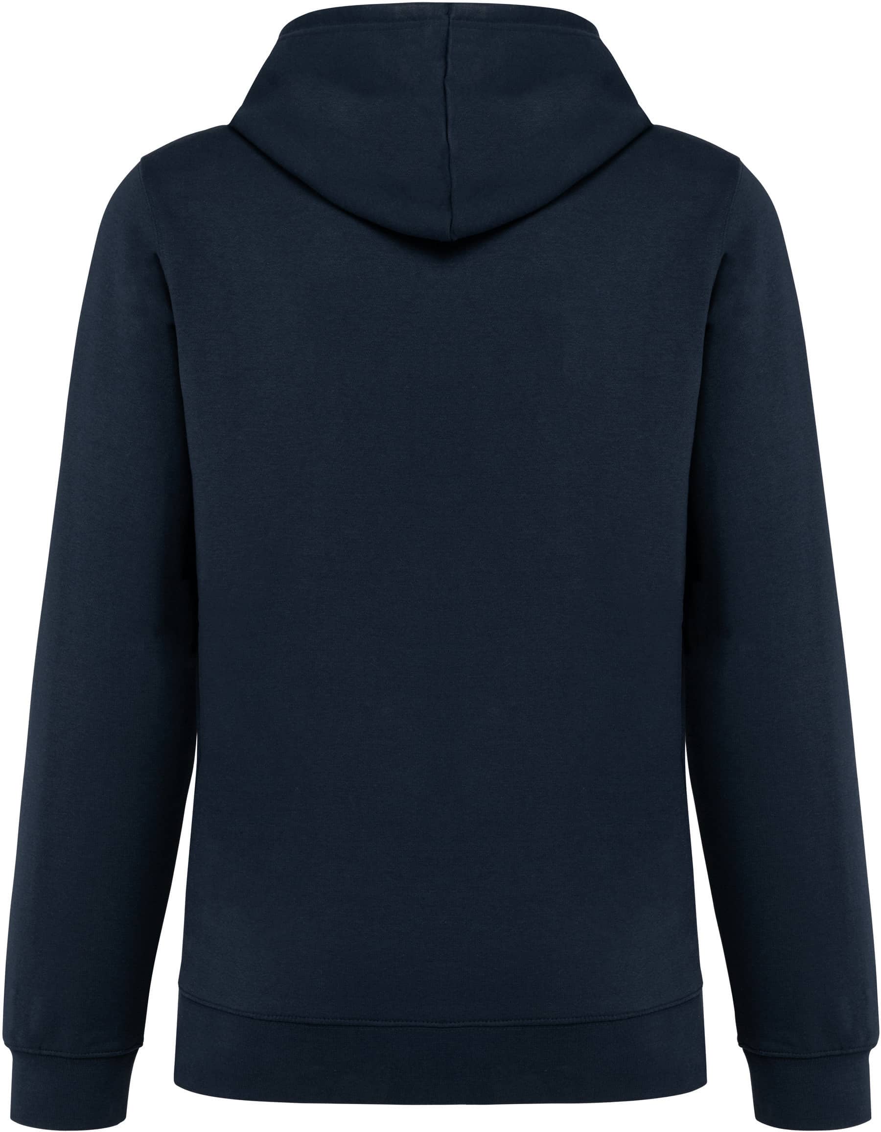 Unisex-Kapuzensweatshirt mit kontrastfarbener Kapuze und Motiven