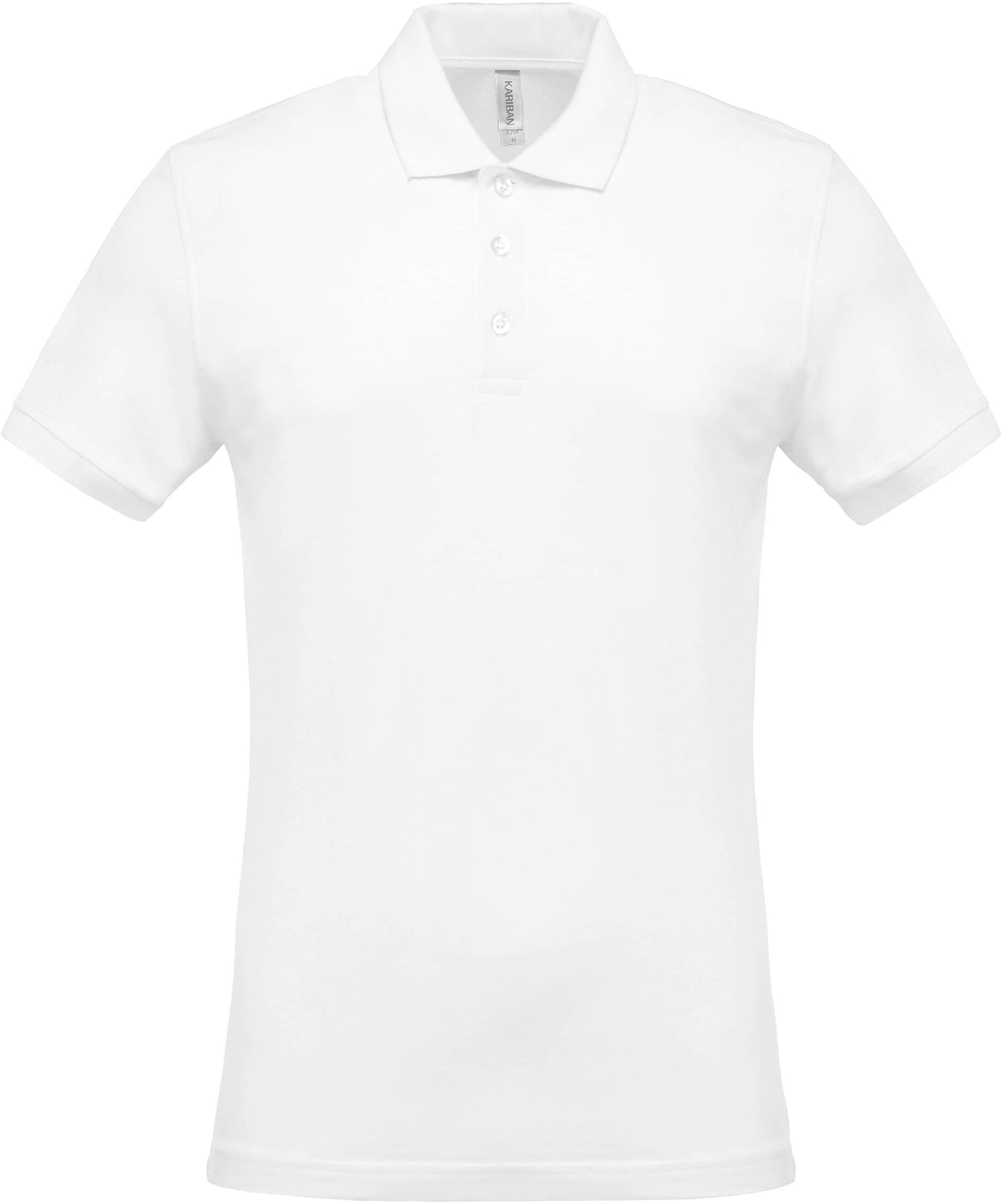 Herren Kurzarm-Polohemd. Baumwollpiqué.