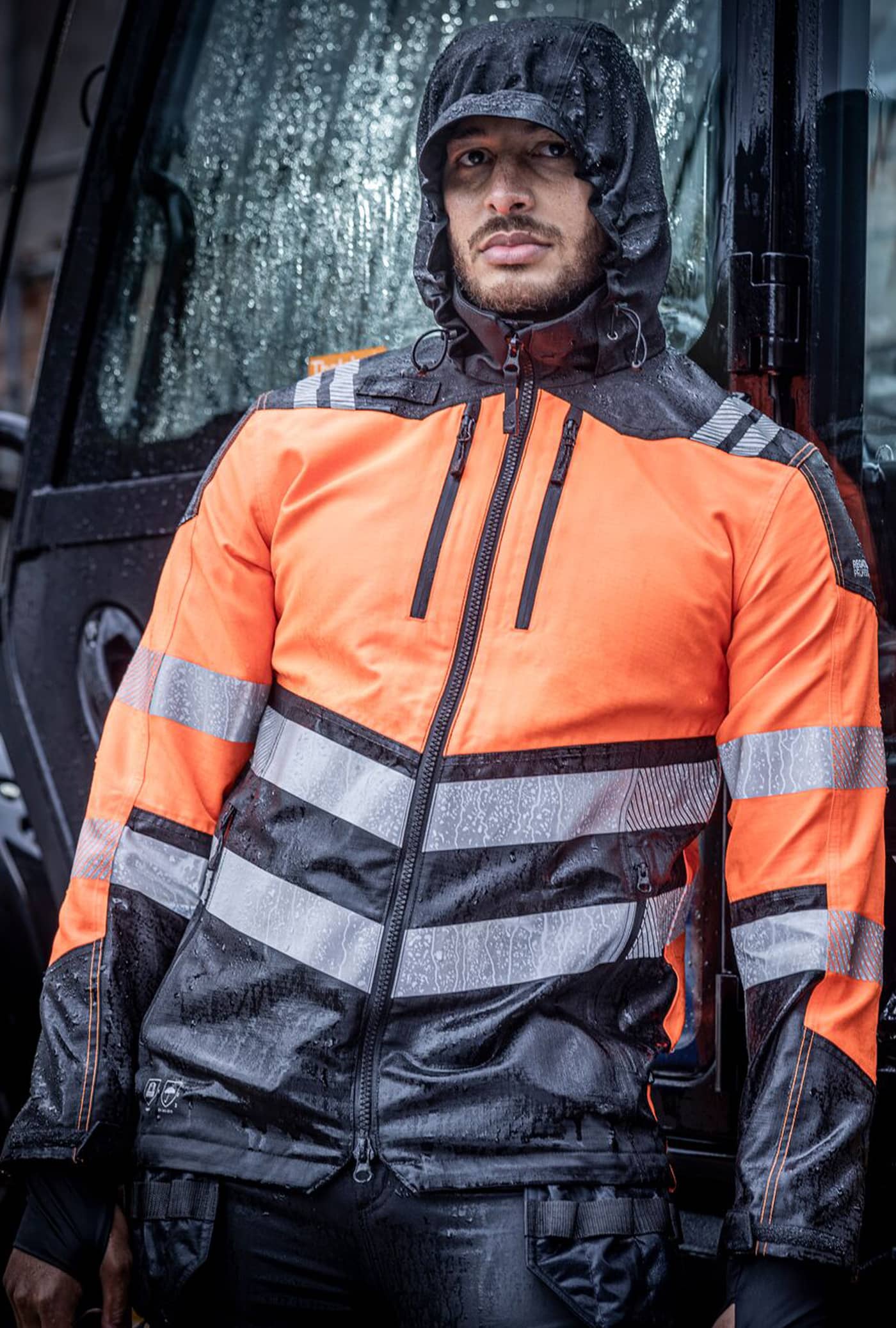 Hi-Vis X-Pro Waterproof Shell Jacket (Class 2)