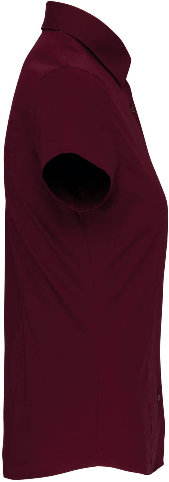 Damen Stretchbluse Kurzarm
