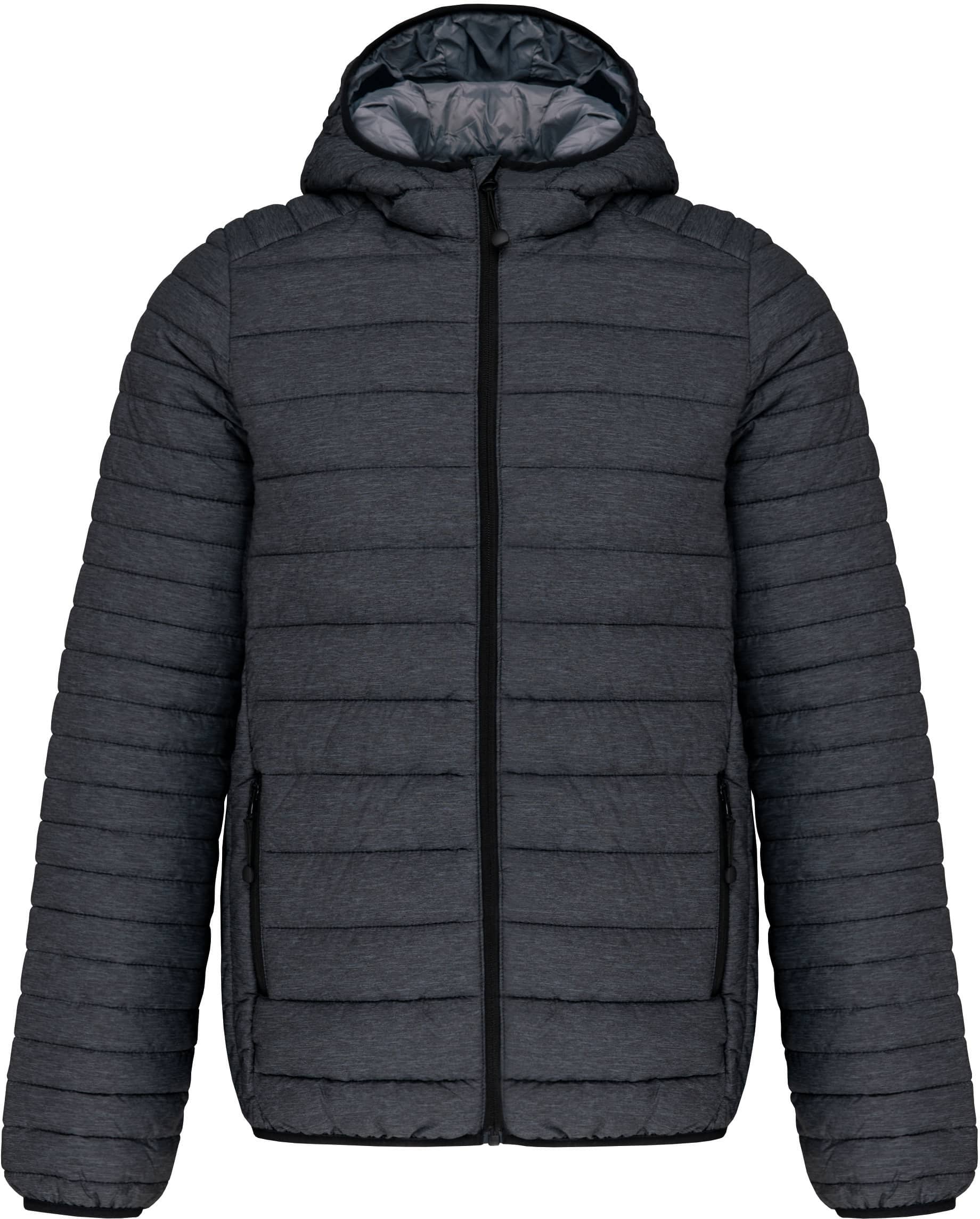 Leichte Herren-Steppjacke mit Kapuze