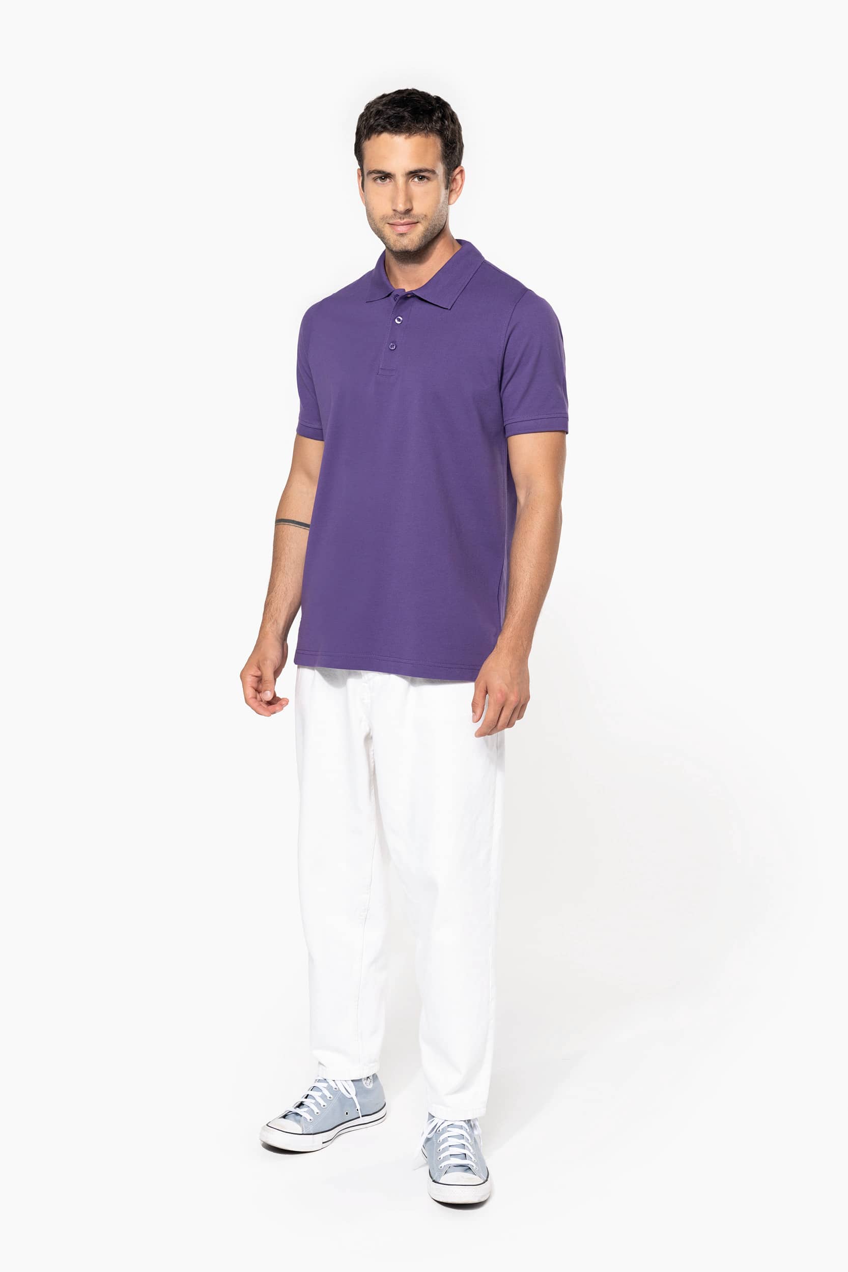 Herren Piquee Poloshirt Kurzarm