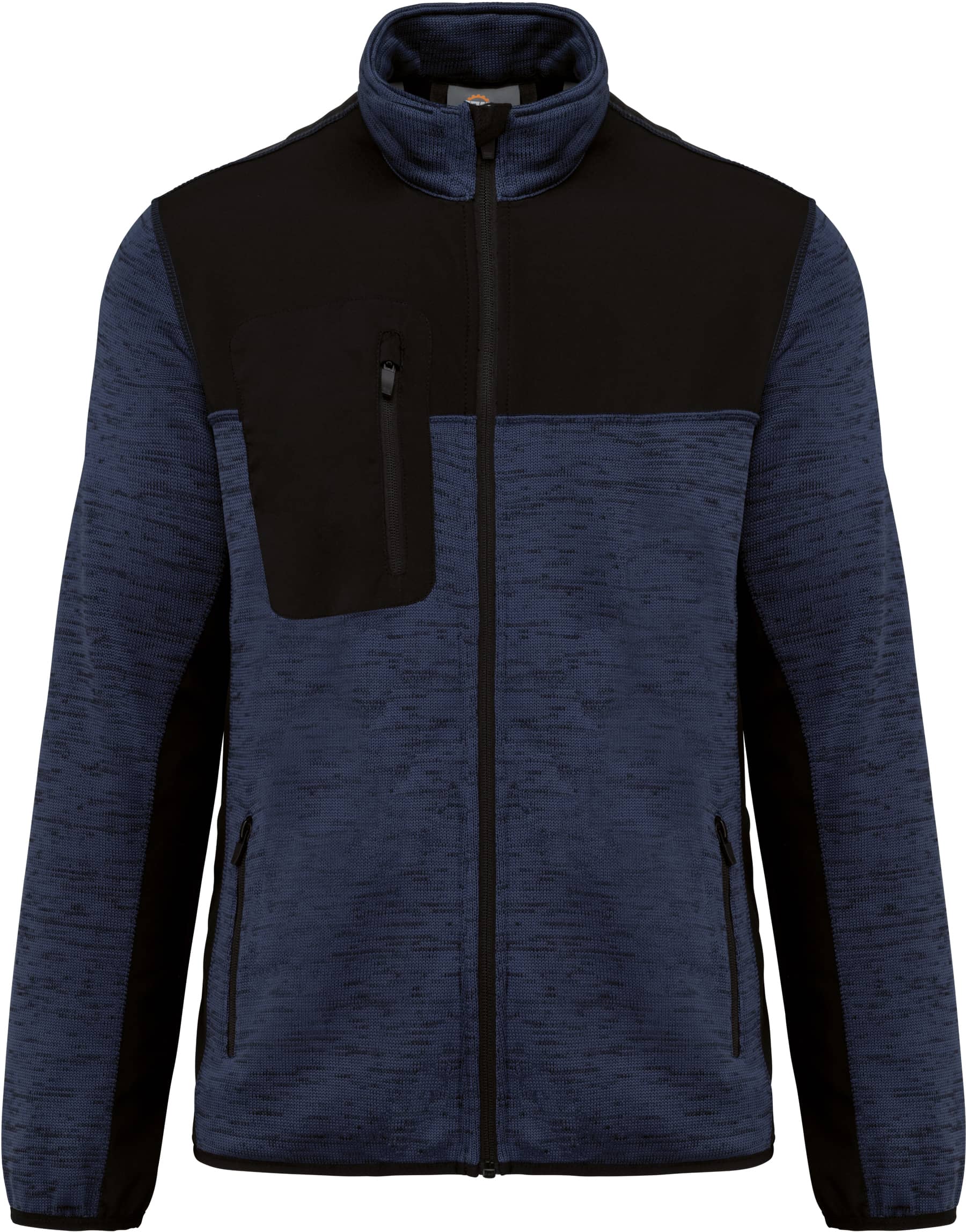 Recycelte Herren Polyestertrikot Jacke