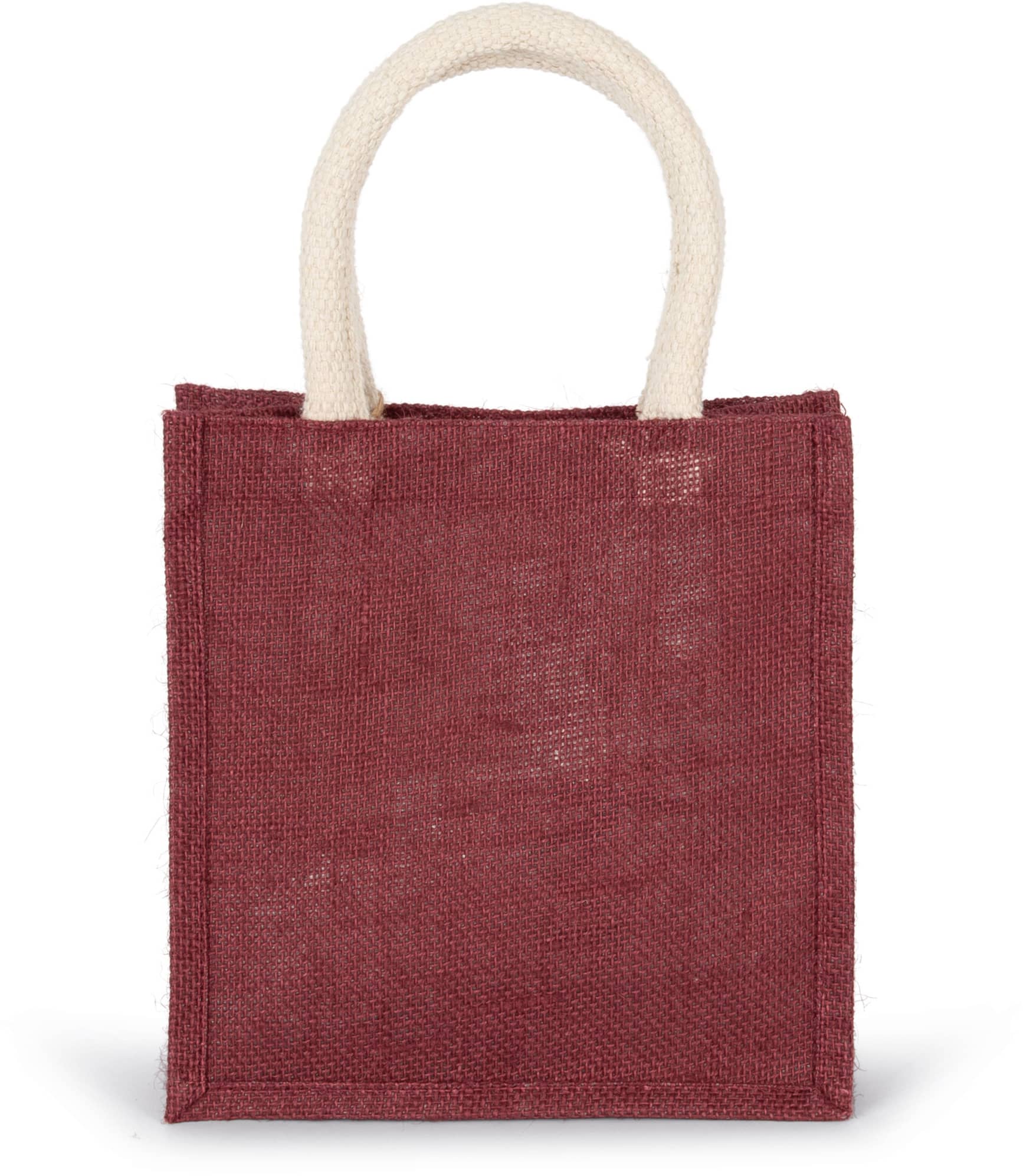 Jutetasche im Cabas-Stil Klein - Bunt