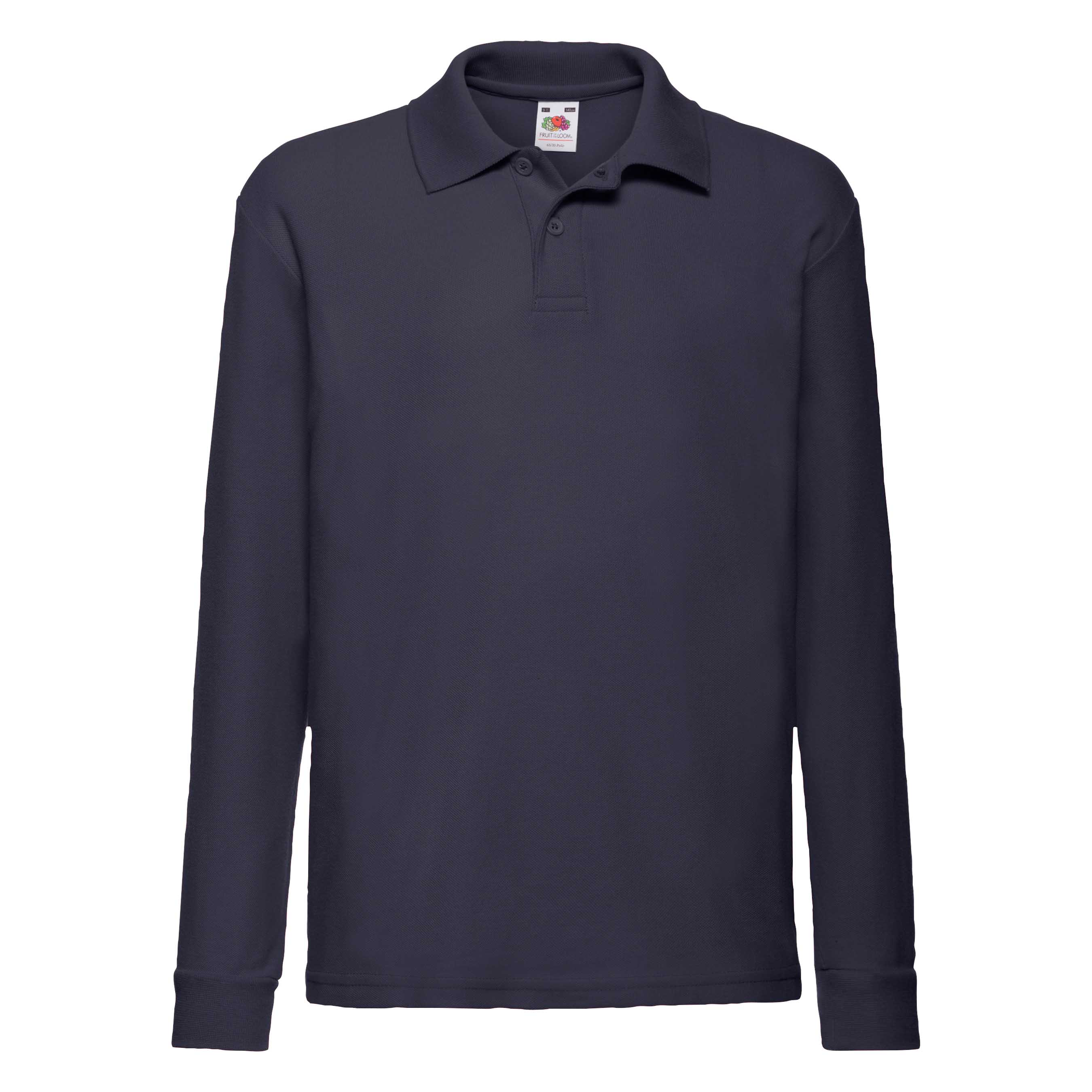 Kids´ Long Sleeve 65/35 Polo