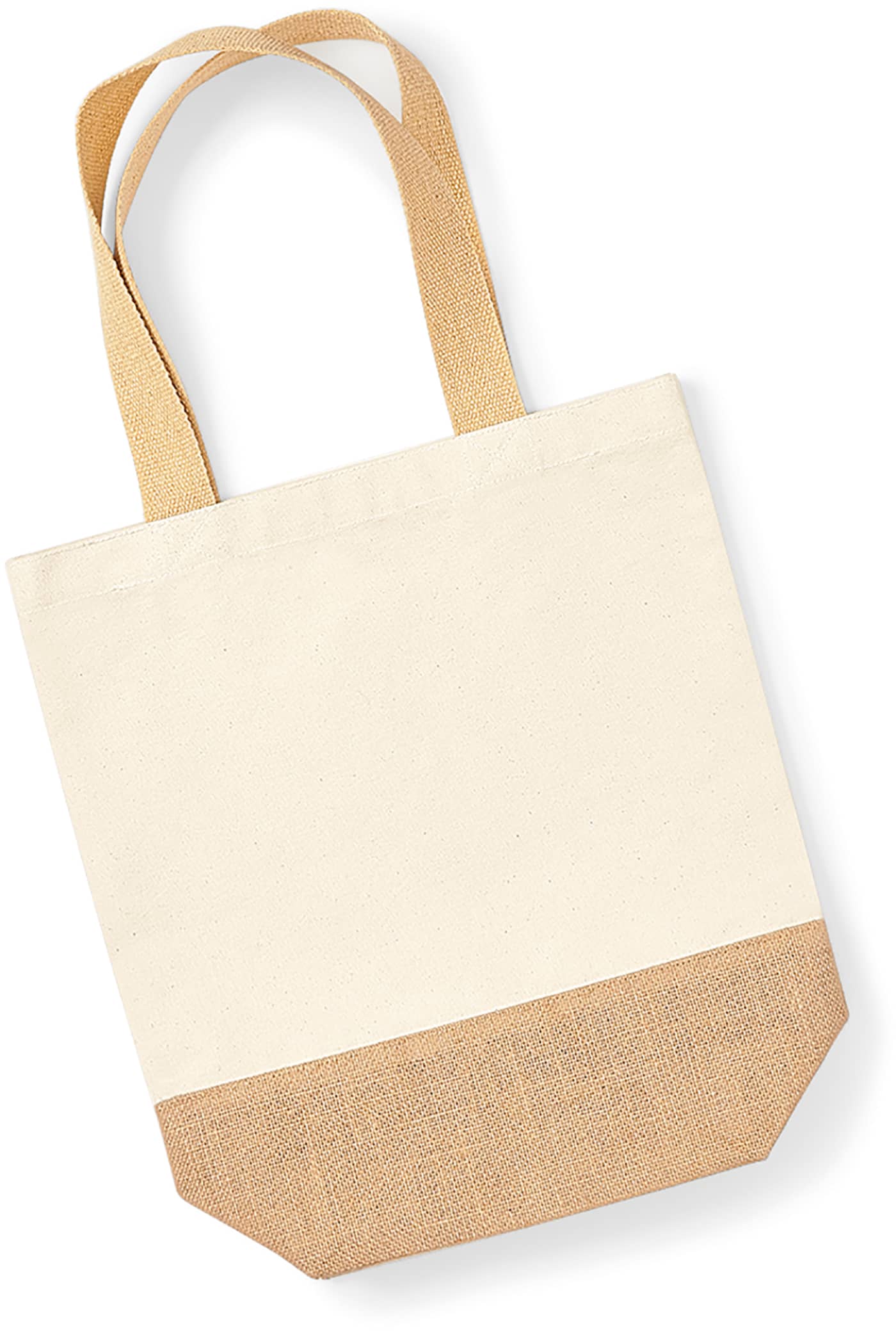Jute Base Canvas Shopper