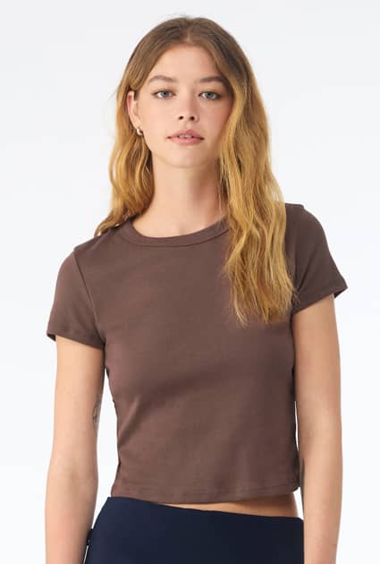Women´s Micro Rib Baby Tee