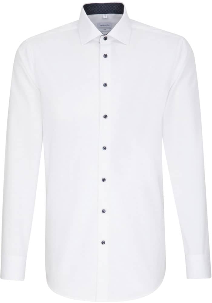 Men´s Shirt Poplin Slim Fit Long Sleeve