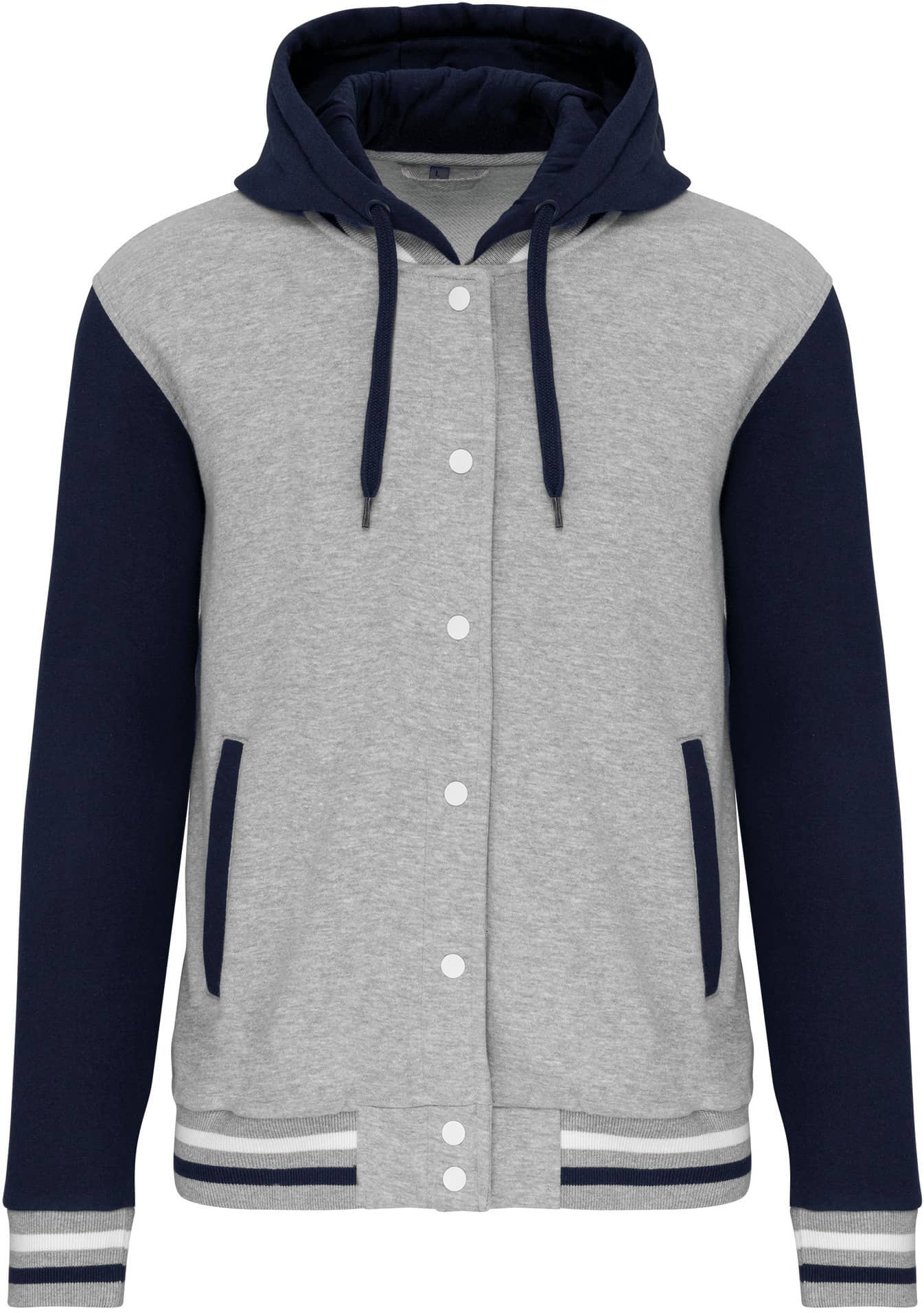 Unisex College Jacke mit Kapuze