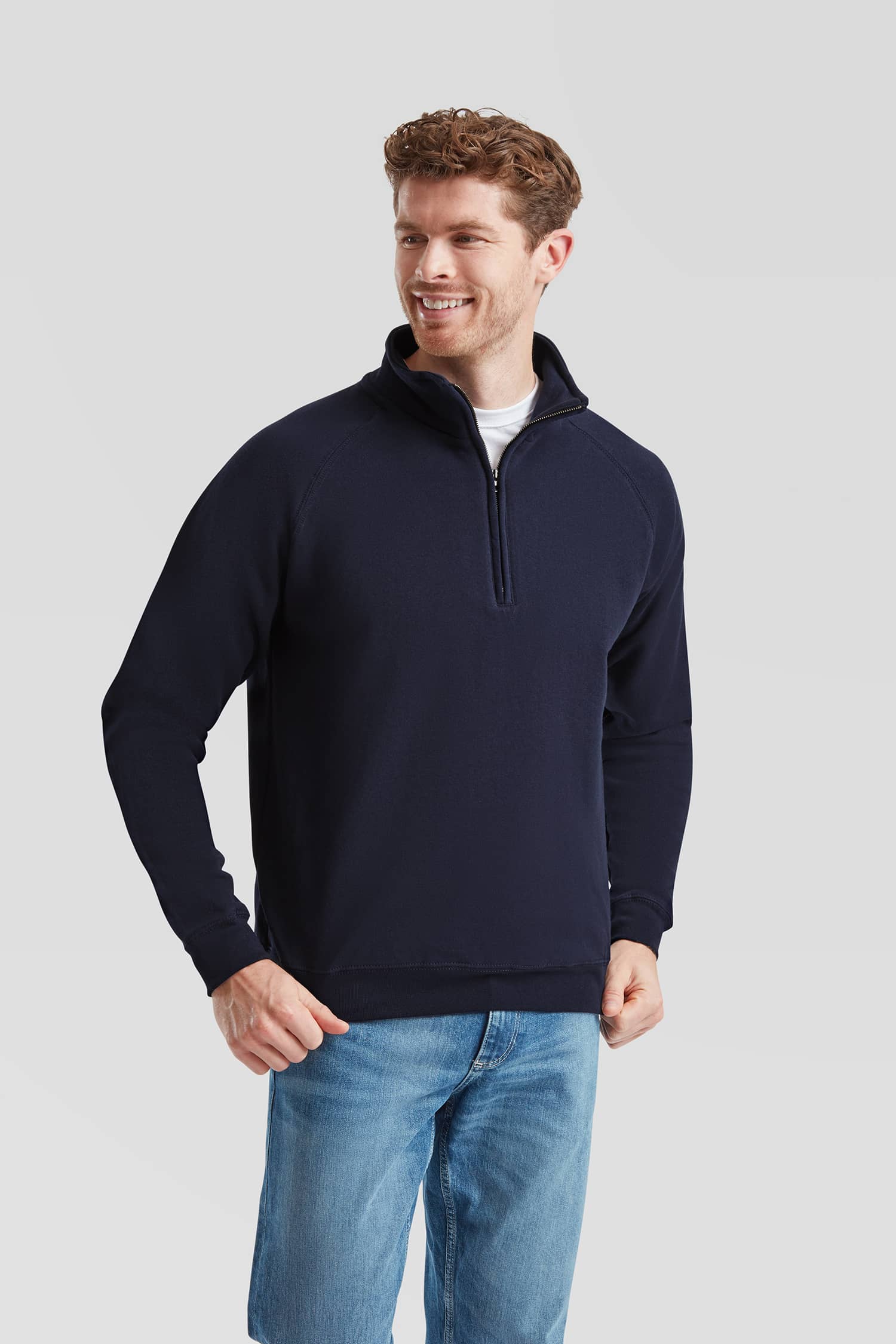 Classic Zip Neck Sweat