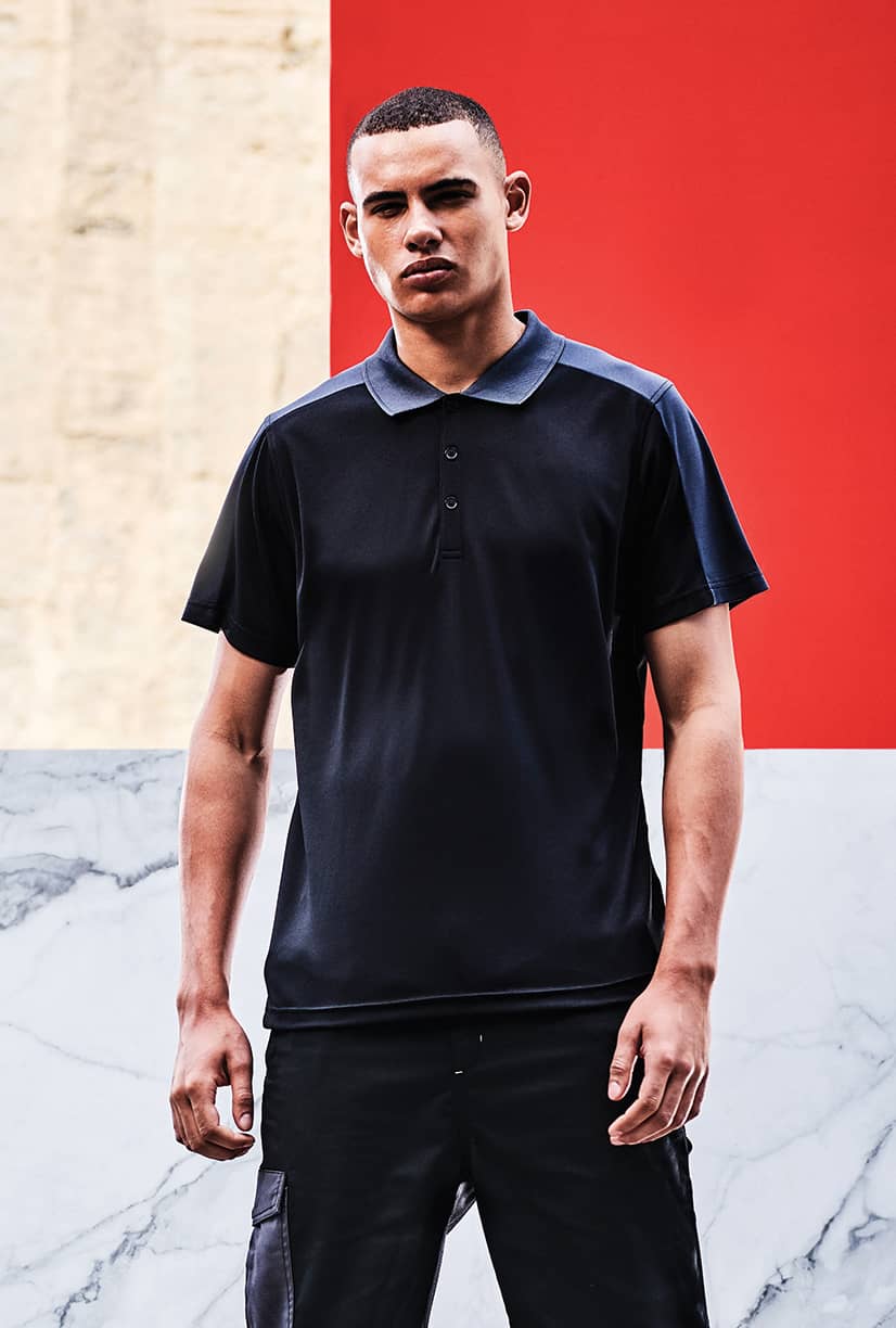 Contrast Coolweave Polo