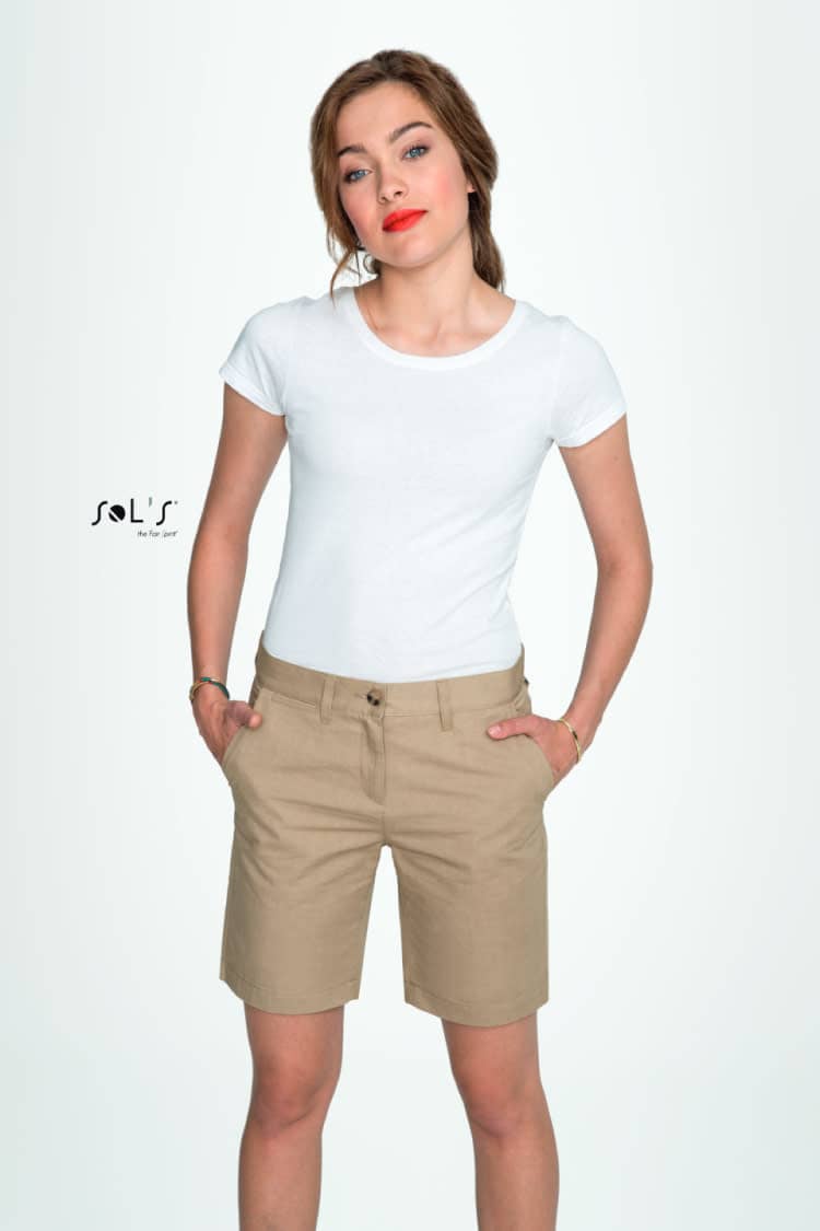 Women´s Chino Bermuda Shorts Jasper