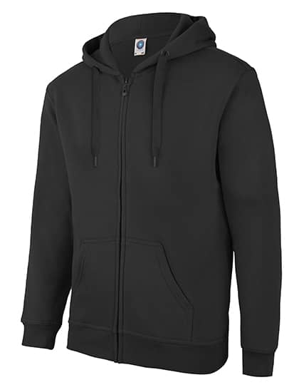 Zip Through Hooded Sweat Jacket