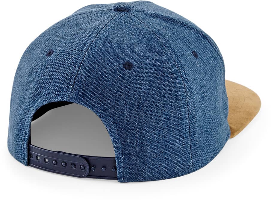 Suede Peak Snapback