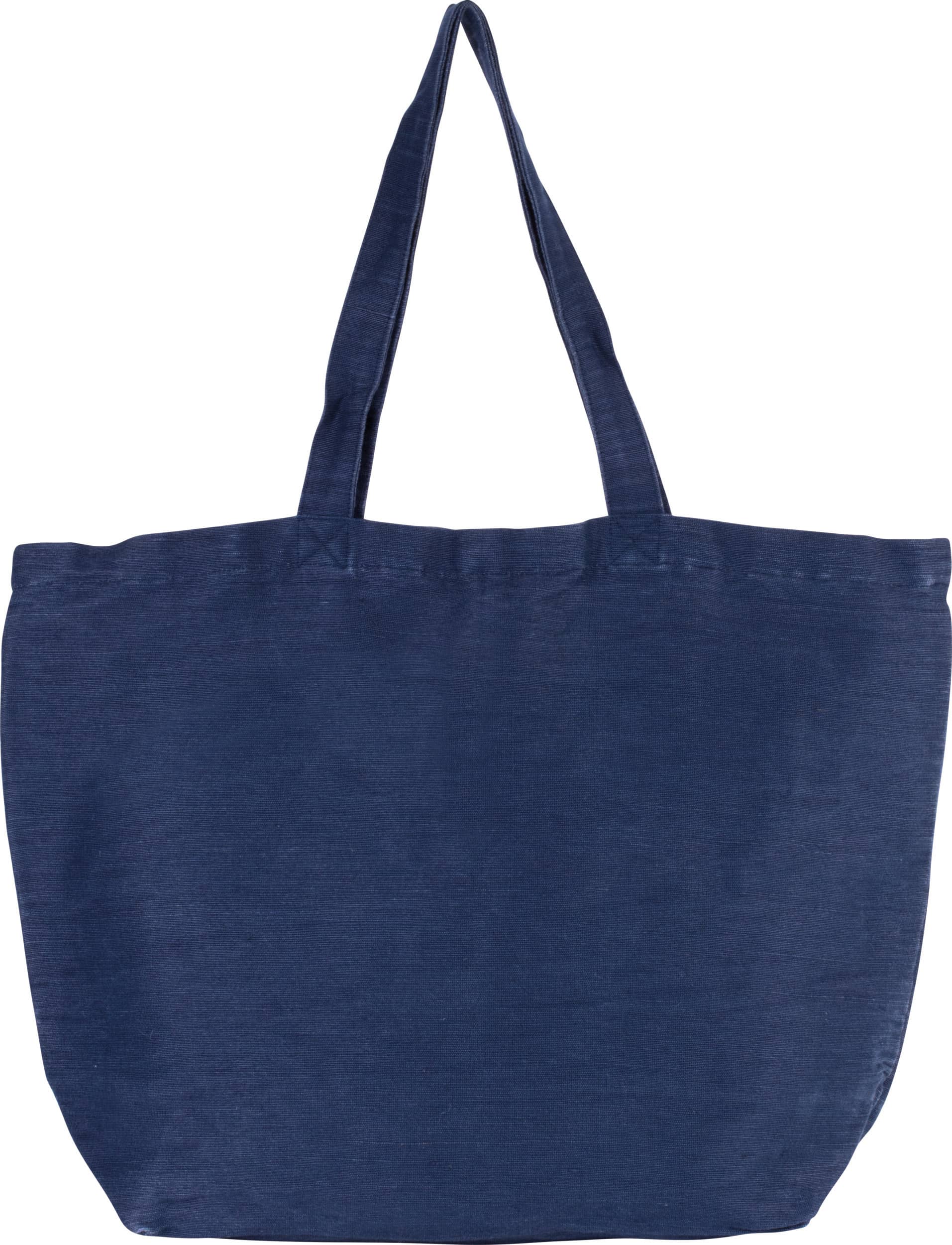 Große Jute-Baumwoll-Tasche mit Innenfutter