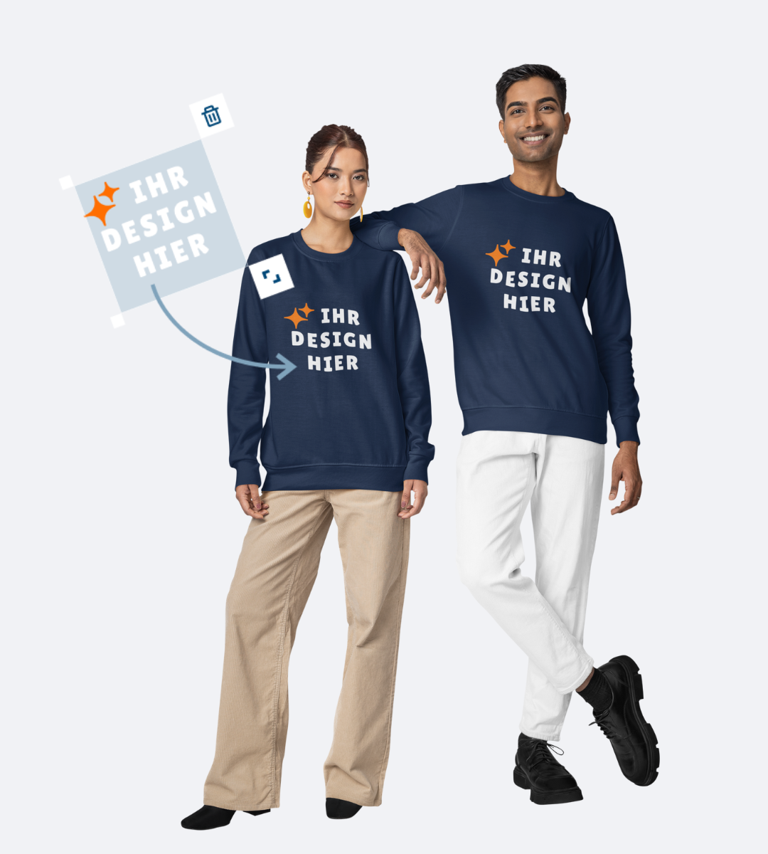 Sweatshirts veredeln lassen