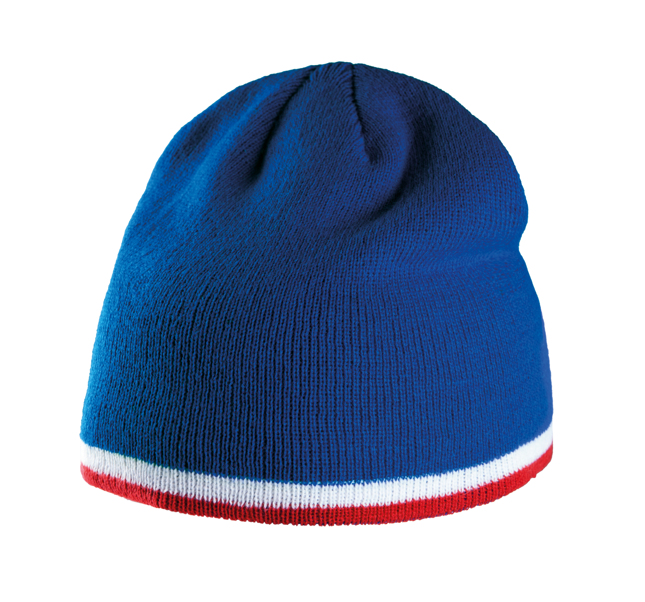 Beanie Mütze mit Kontrastrand
