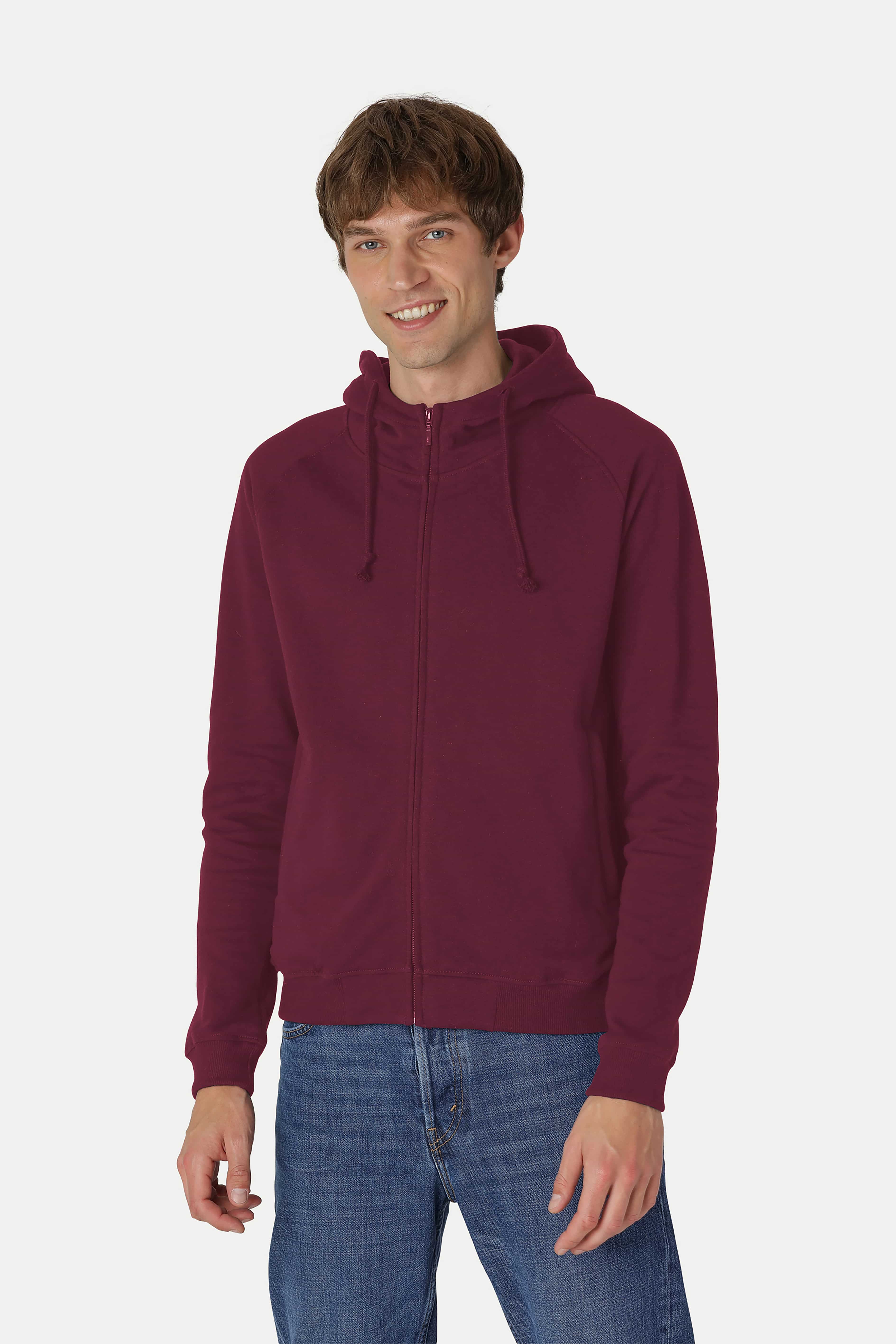 Unisex Hoodie With Hidden Zip