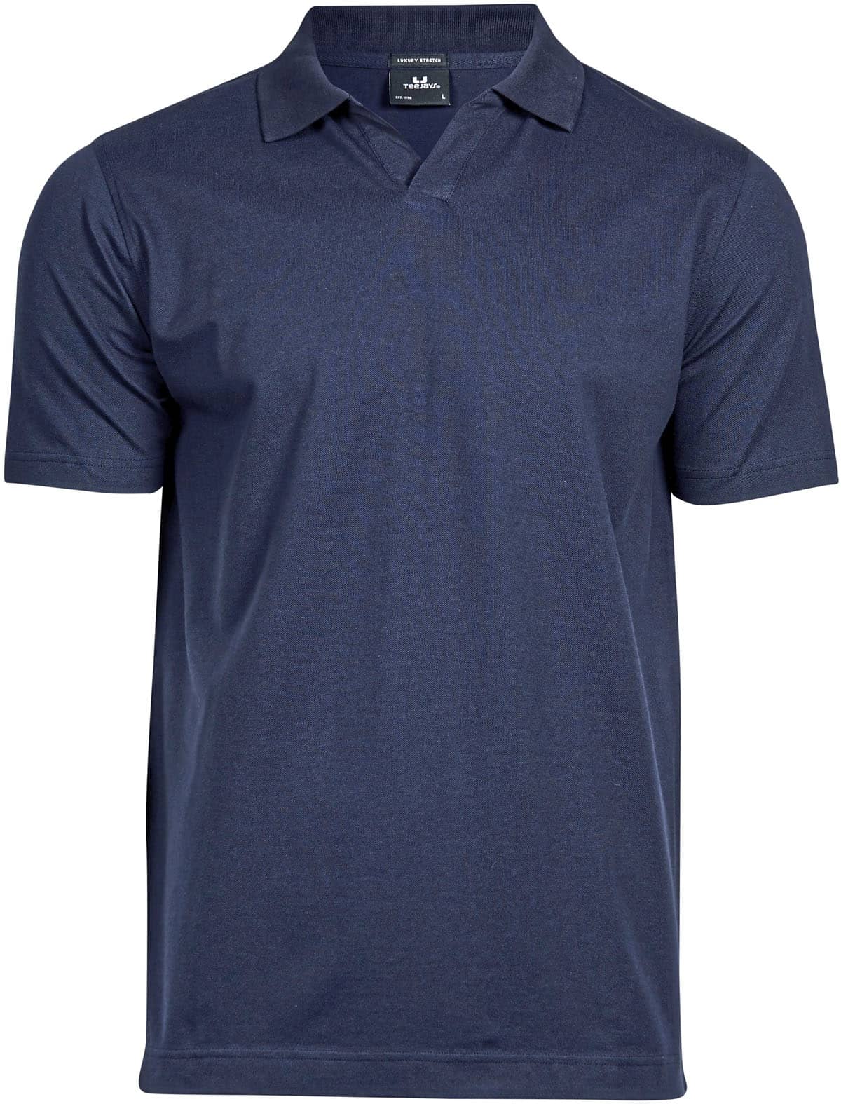 Luxury Stretch V-Neck Polo