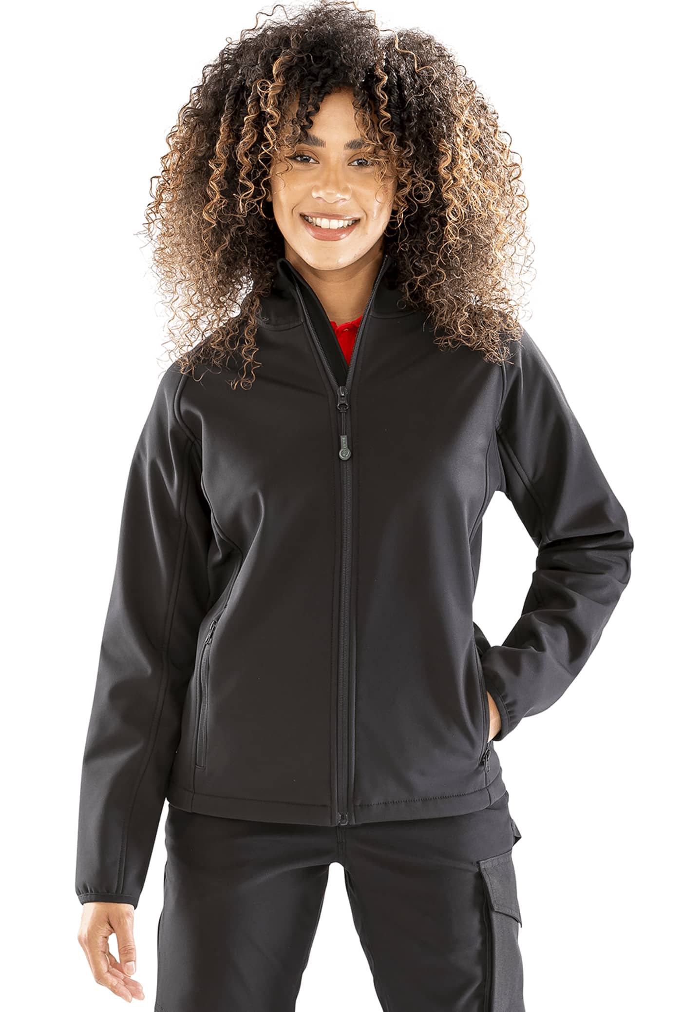 Women´s Recycled 3-Layer Printable Hooded Softshell Jacket