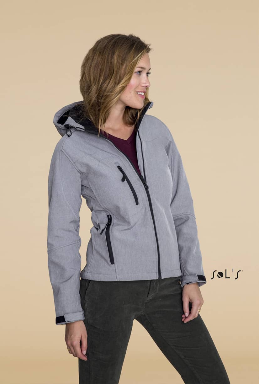 Women´s Hooded Softshell Jacket Replay
