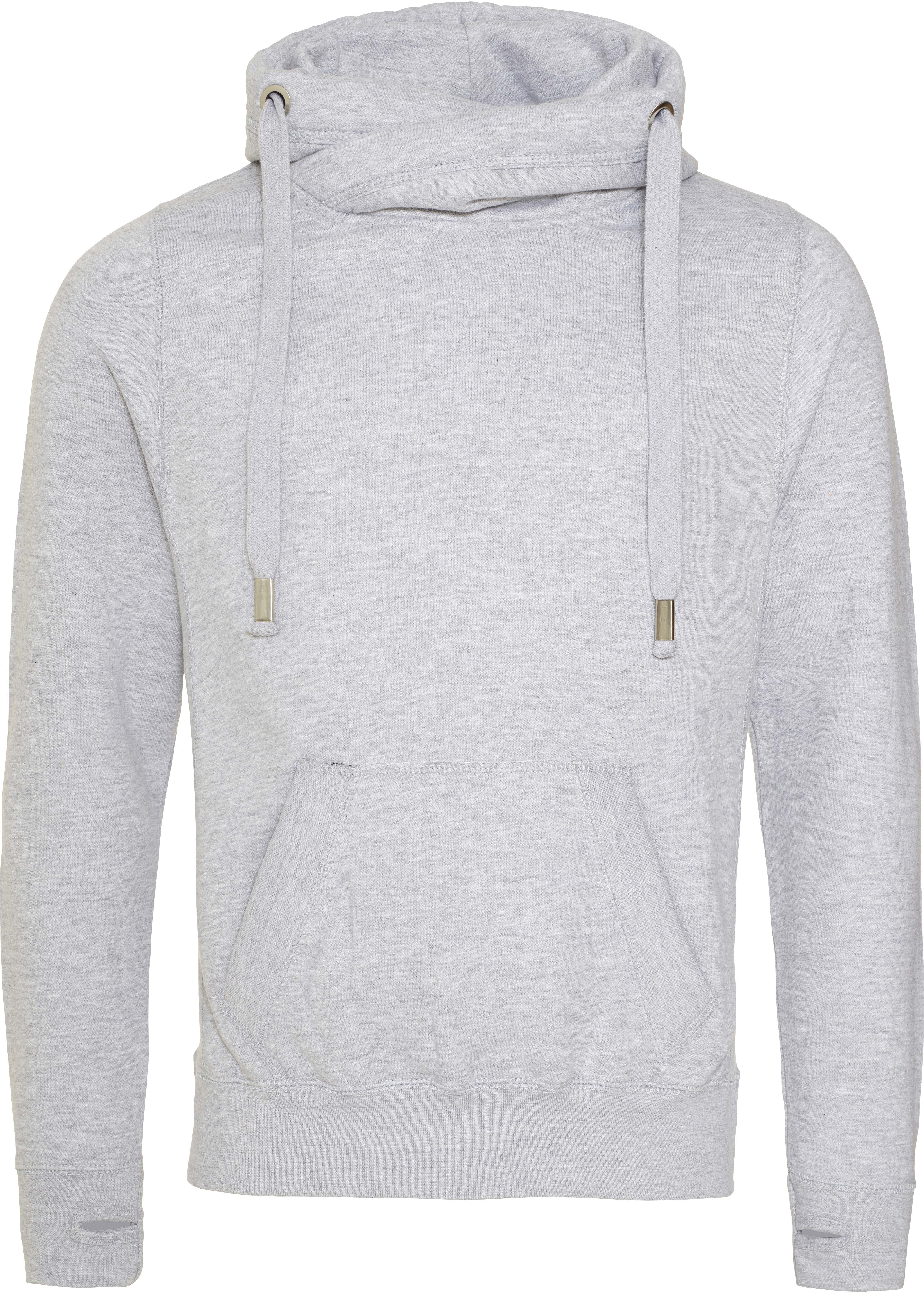 Cross Neck Hoodie