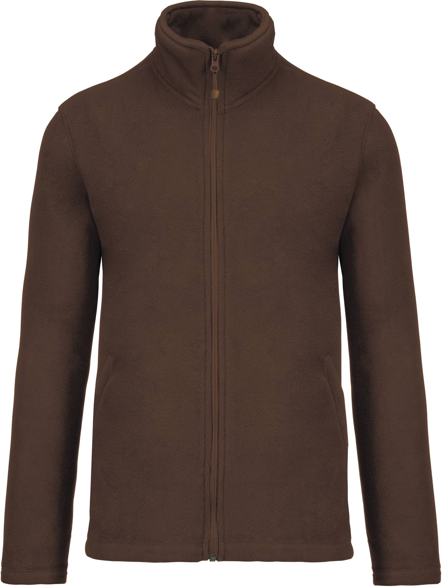 Mikrofleece-Jacke mit Reißverschluss für Herren