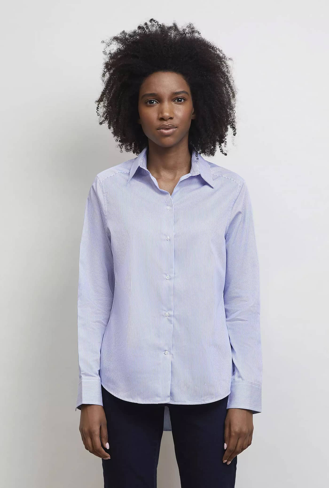 Women´s Easy Care Striped Shirt Baptiste