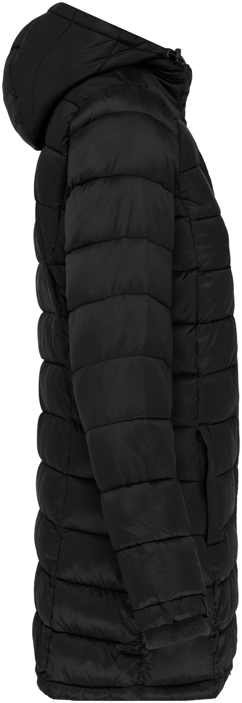 Leichter Damen-Daunenparka mit Kapuze