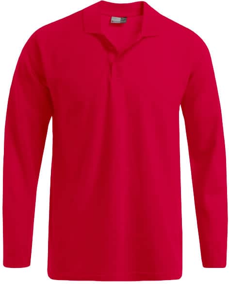 Men´s Heavy Polo Long Sleeve