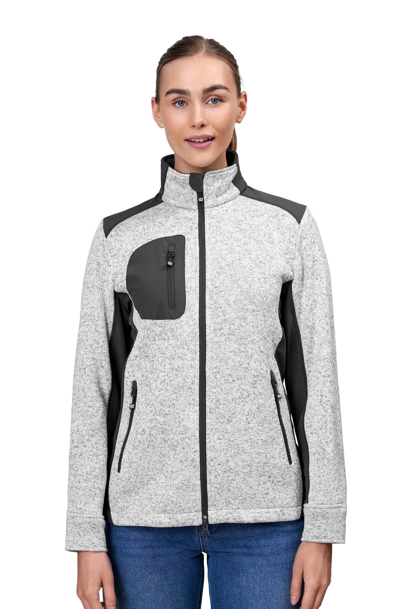 Strick Fleecejacke für Damen