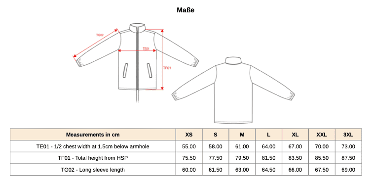 Ultraleichte Windjacke