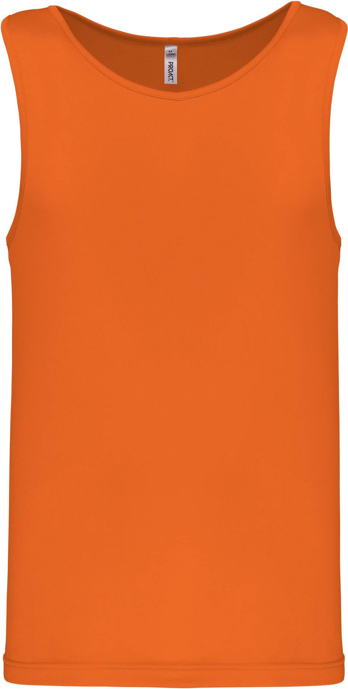 Herren Basic Sport Funktionsshirt ärmellos - Fluorescent