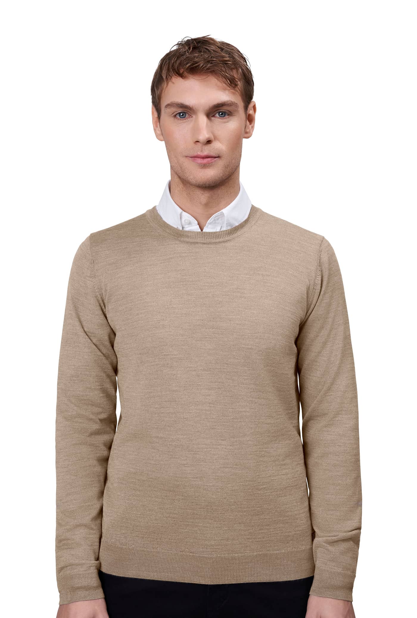 Seven Seas O-Neck Herren Pullover The Knit