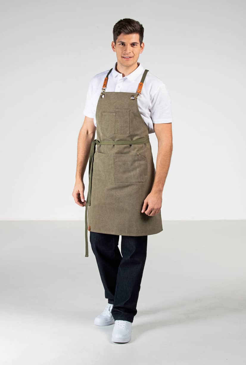 Unisex Latzschürze