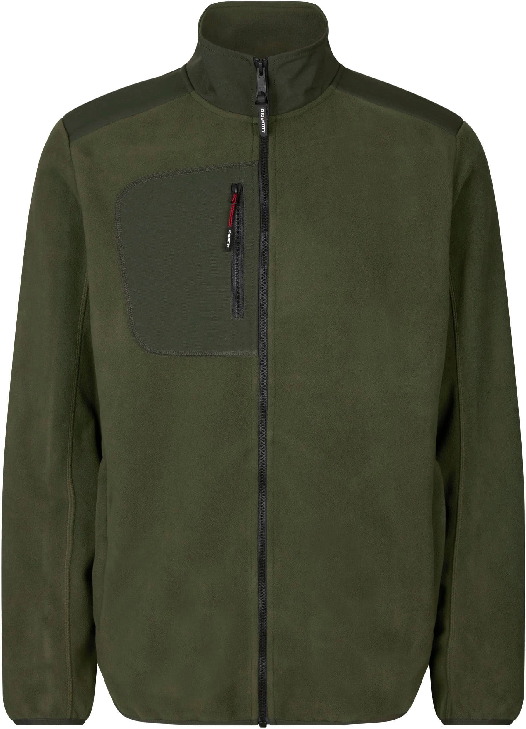 Eingefasste Fleecejacke