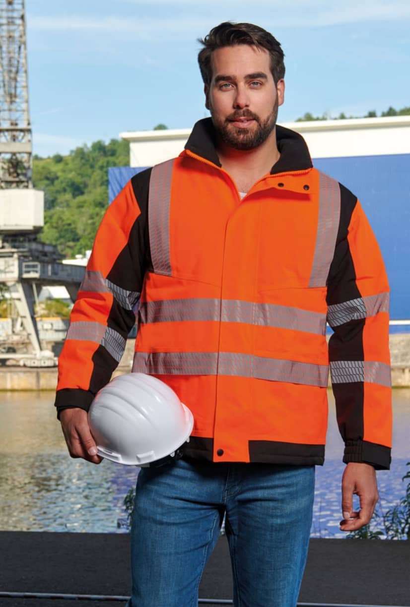 Premium Printable Hi-Vis Softshell Safety Jacket Copenhagen