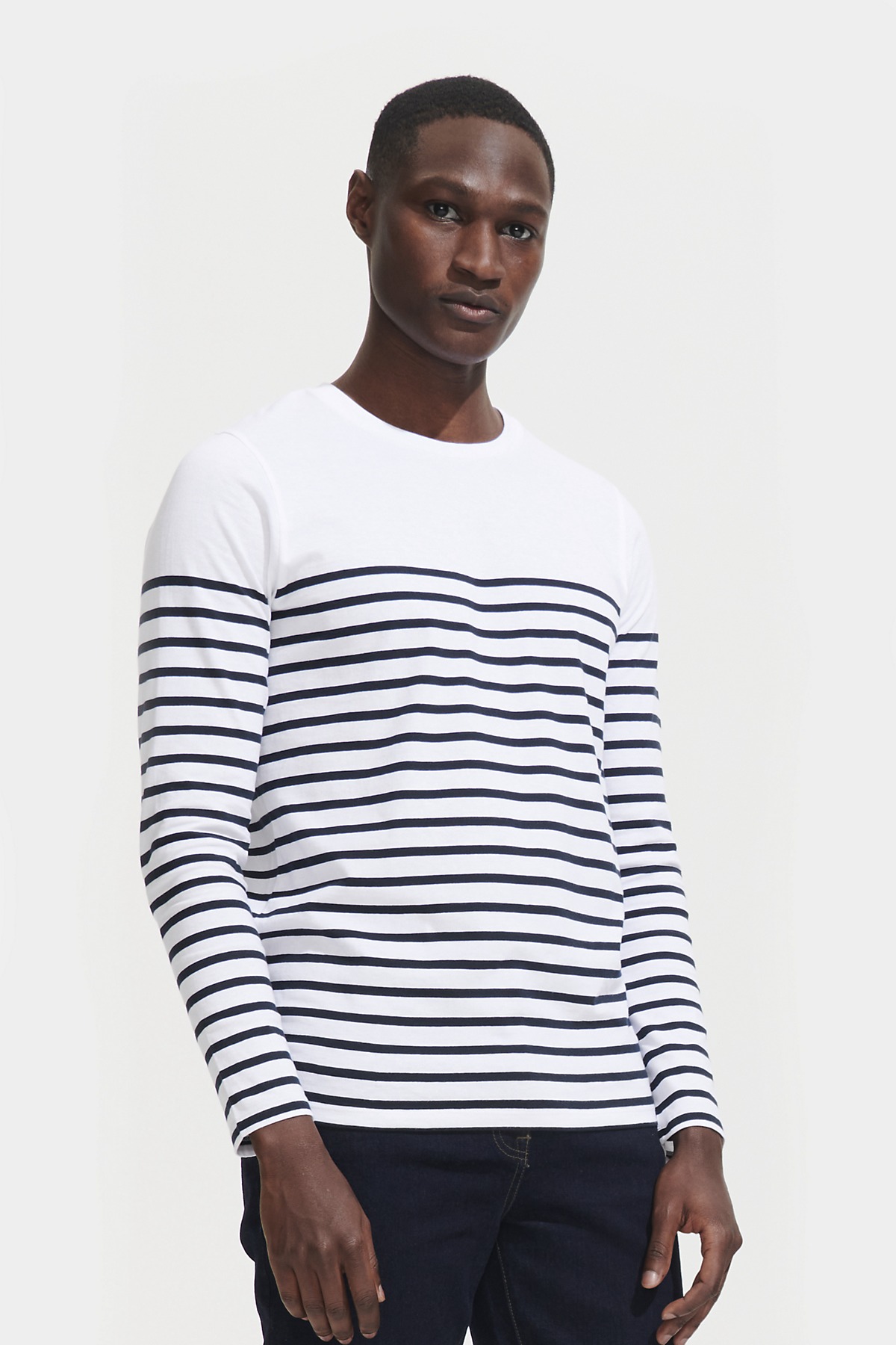 Men´s Long Sleeve Striped T-Shirt Matelot